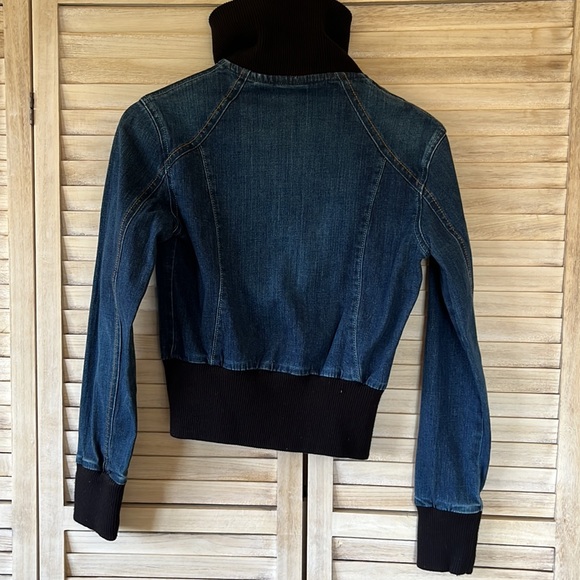 Levi’s Bomber Style Denim Jacket XS - Picture 3 of 5